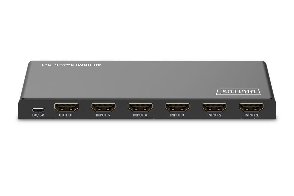 DIGITUS DS-55332 HDMI 4K 60Hz 5x1 Switch