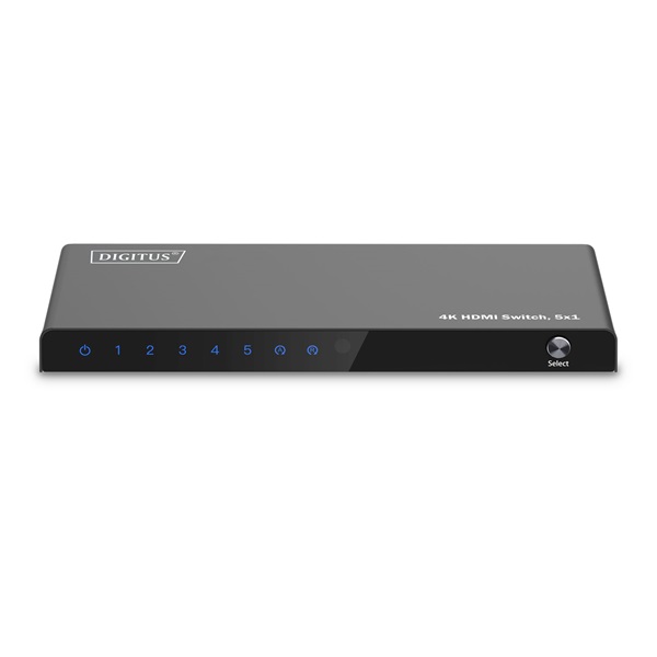 DIGITUS DS-55332 HDMI 4K 60Hz 5x1 Switch