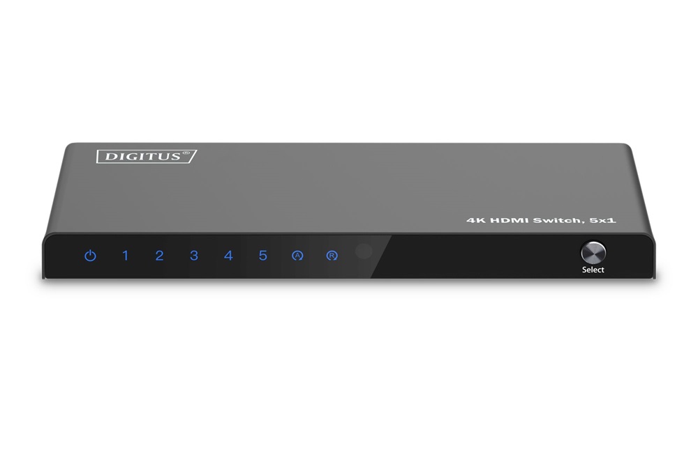 DIGITUS DS-55332 HDMI 4K 60Hz 5x1 Switch