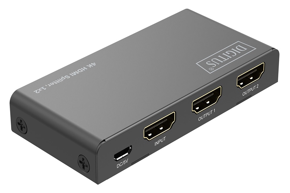 DIGITUS DS-55336 HDMI 4K 60Hz 1x2 Splitter