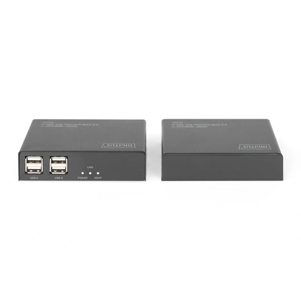DIGITUS DS-55505 HDMI UHD 4K 60Hz Cat.6A/Cat.7/Cat.8 100m KVM extender szett