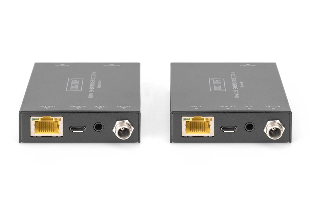 DIGITUS DS-55506 HDMI 4K/60Hz USB 2.0 Type B 70m extender szett