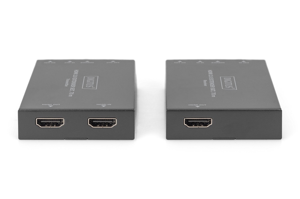 DIGITUS DS-55506 HDMI 4K/60Hz USB 2.0 Type B 70m extender szett