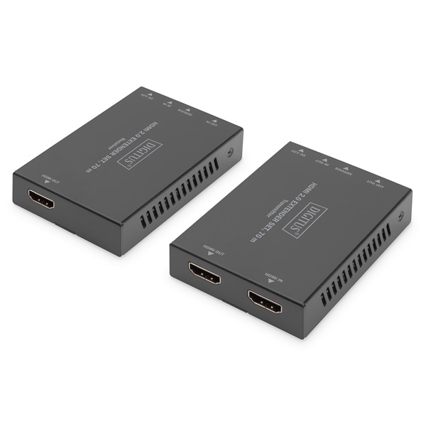 DIGITUS DS-55506 HDMI 4K/60Hz USB 2.0 Type B 70m extender szett