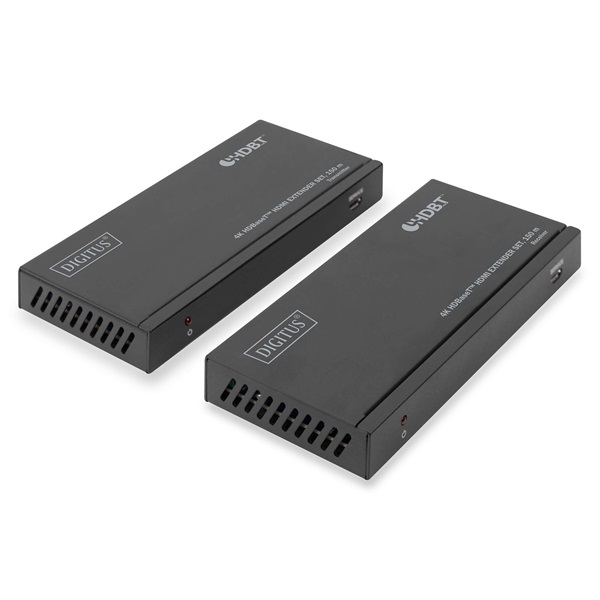 DIGITUS DS-55508 HDBaseT HDMI 4K 60Hz Cat.6A/Cat.7/Cat.8 150m extender bővítőkészlet