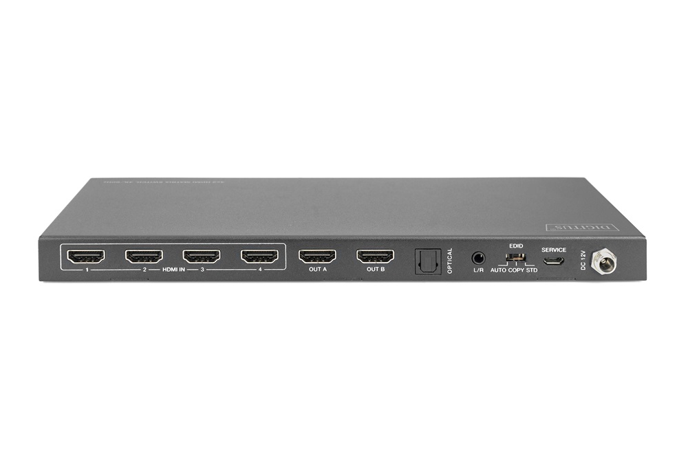 DIGITUS DS-55509 4x2 HDMI 4K/60Hz matrix switch