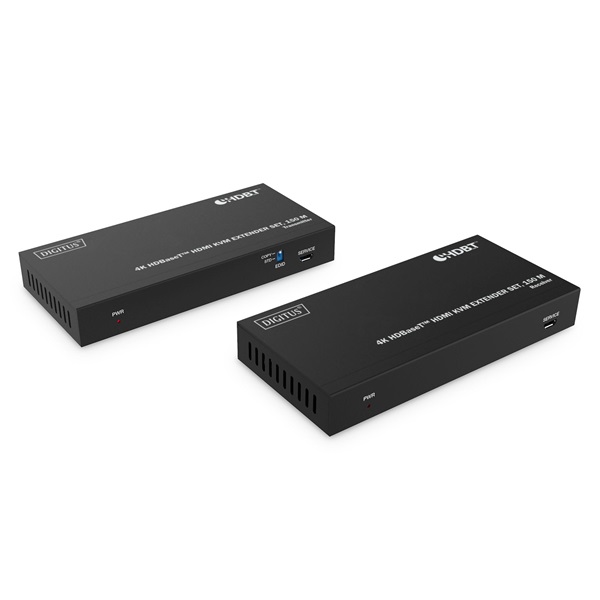 DIGITUS DS-55512 HDBaseT HDMI 4K 60H Cat.6A/Cat.7/Cat.8 150m extender szett