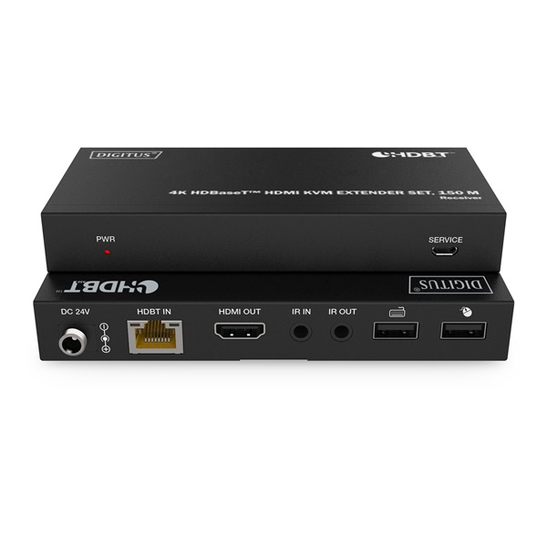 DIGITUS DS-55512 HDBaseT HDMI 4K 60H Cat.6A/Cat.7/Cat.8 150m extender szett