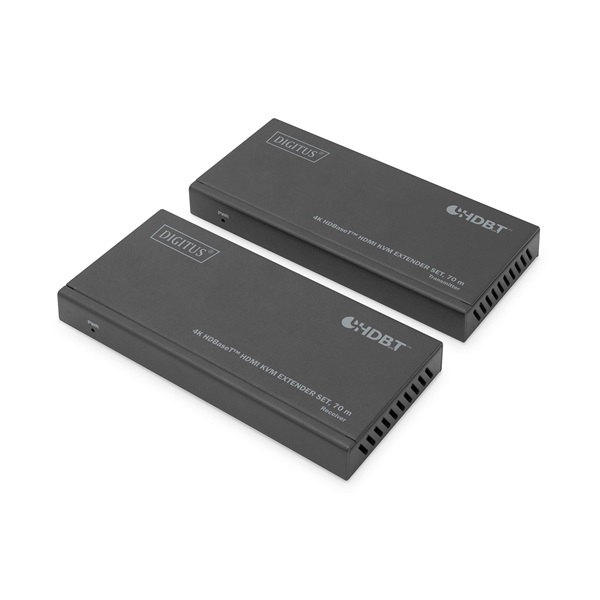 DIGITUS DS-55512 HDBaseT HDMI 4K 60Hz Cat.6A/Cat.7/Cat.8 150m extender szett
