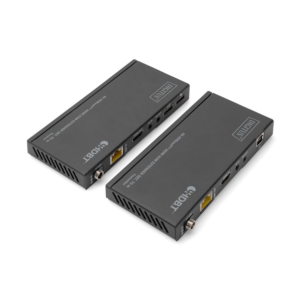 DIGITUS DS-55512 HDBaseT HDMI 4K 60Hz Cat.6A/Cat.7/Cat.8 150m extender szett