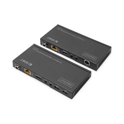 DIGITUS DS-55512 HDBaseT HDMI 4K 60Hz Cat.6A/Cat.7/Cat.8 150m extender szett