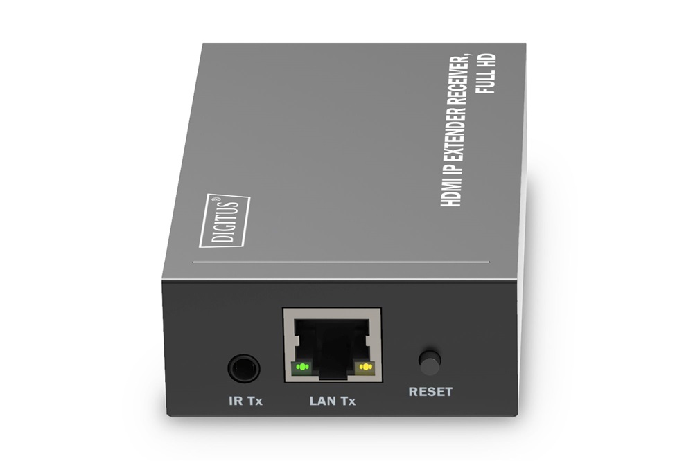 DIGITUS DS-55518 HDMI IP Full HD 60Hz Cat.6/Cat.6A/Cat.7/Cat.8 120m extender bővítő vevőegység