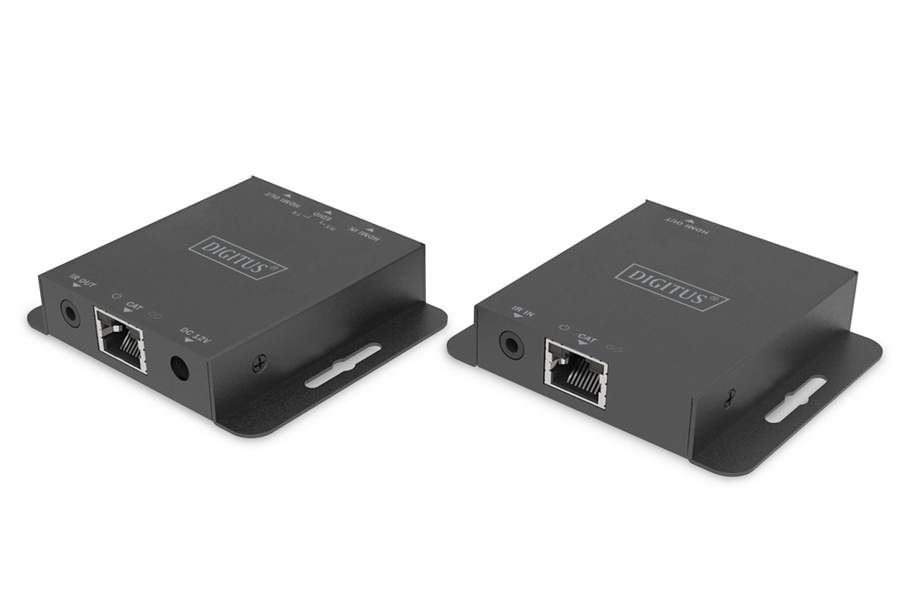 DIGITUS DS-55519 HDMI 4K 30Hz Cat.6/Cat.6A/Cat.7/Cat.8 70m extender szett