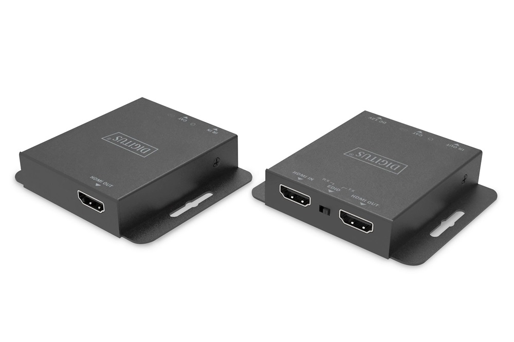 DIGITUS DS-55519 HDMI 4K 30Hz Cat.6/Cat.6A/Cat.7/Cat.8 70m extender szett