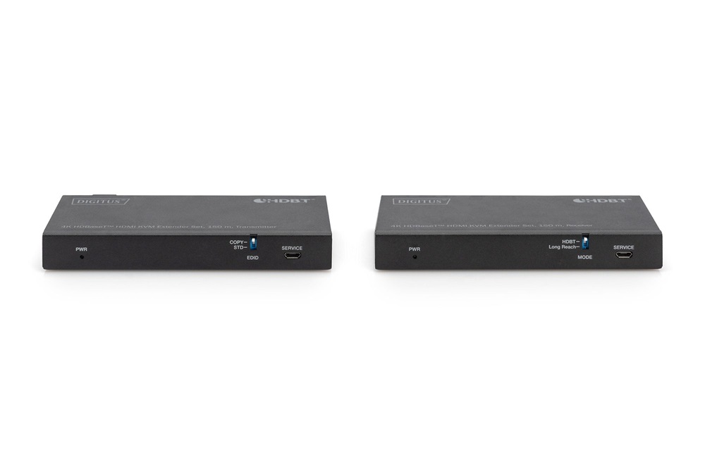DIGITUS DS-55526 HDBaseT HDMI KVM 4K 60Hz Cat.6A/Cat.7/Cat.8 150m extender szett