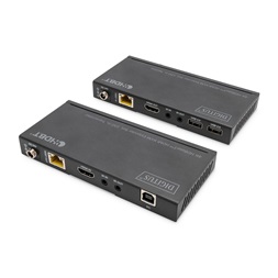 DIGITUS DS-55526 HDBaseT HDMI KVM 4K 60Hz Cat.6A/Cat.7/Cat.8 150m extender szett