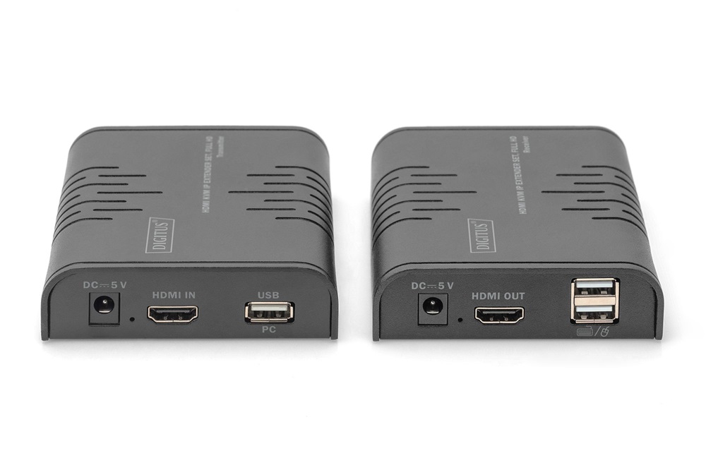 DIGITUS DS-55529 HDMI KVM IP Full HD 60Hz Cat.5e 120m extender szett
