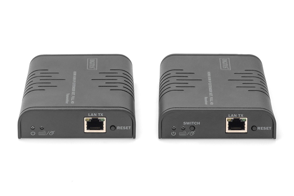 DIGITUS DS-55529 HDMI KVM IP Full HD 60Hz Cat.5e 120m extender szett