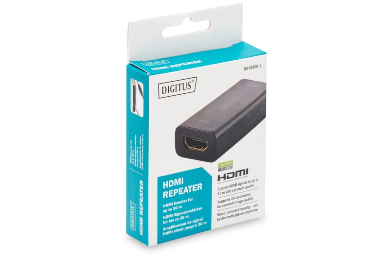 DIGITUS DS-55900-1 4K HDMI repeater