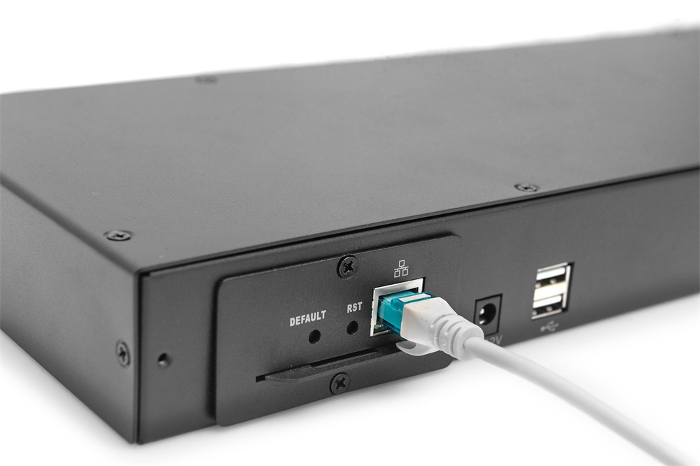 DIGITUS DS-72213 8 portos PS/2 USB VGA KVM switch