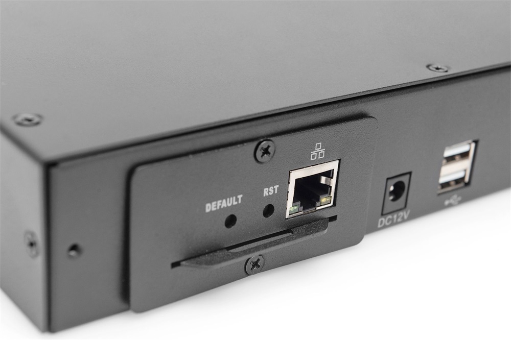 DIGITUS DS-72213 8 portos PS/2 USB VGA KVM switch