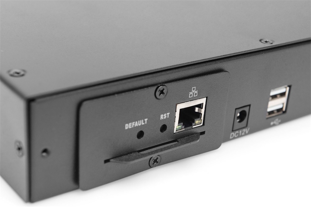 DIGITUS DS-72217 16 portos PS/2 USB Cat.5 VGA KVM switch