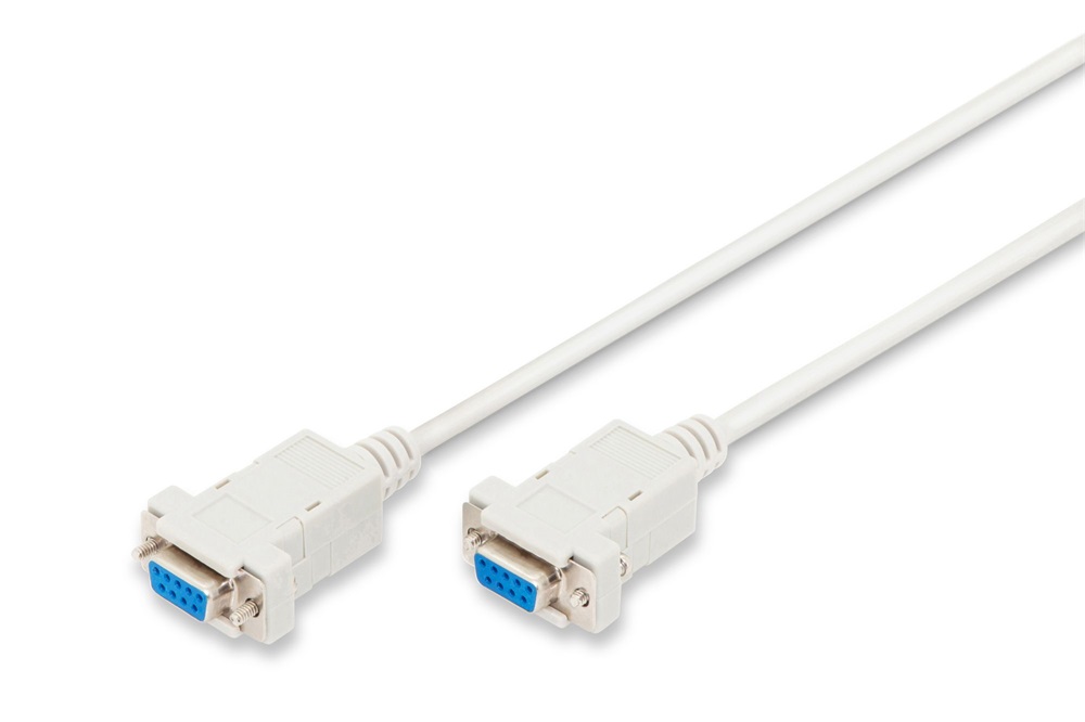 DIGITUS D-Sub9/F R-S232 csatlakozókábel 3m