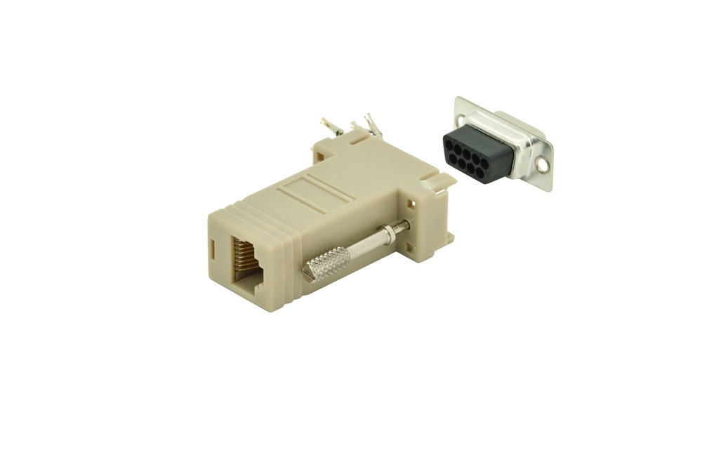 DIGITUS D-Sub9/M RJ45 RS-232 moduláris Adapter