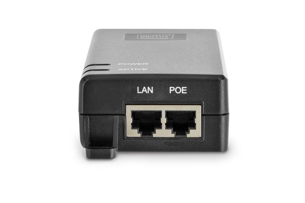 DIGITUS Gigabit Ethernet PoE 802.3at 30W tápfeladó