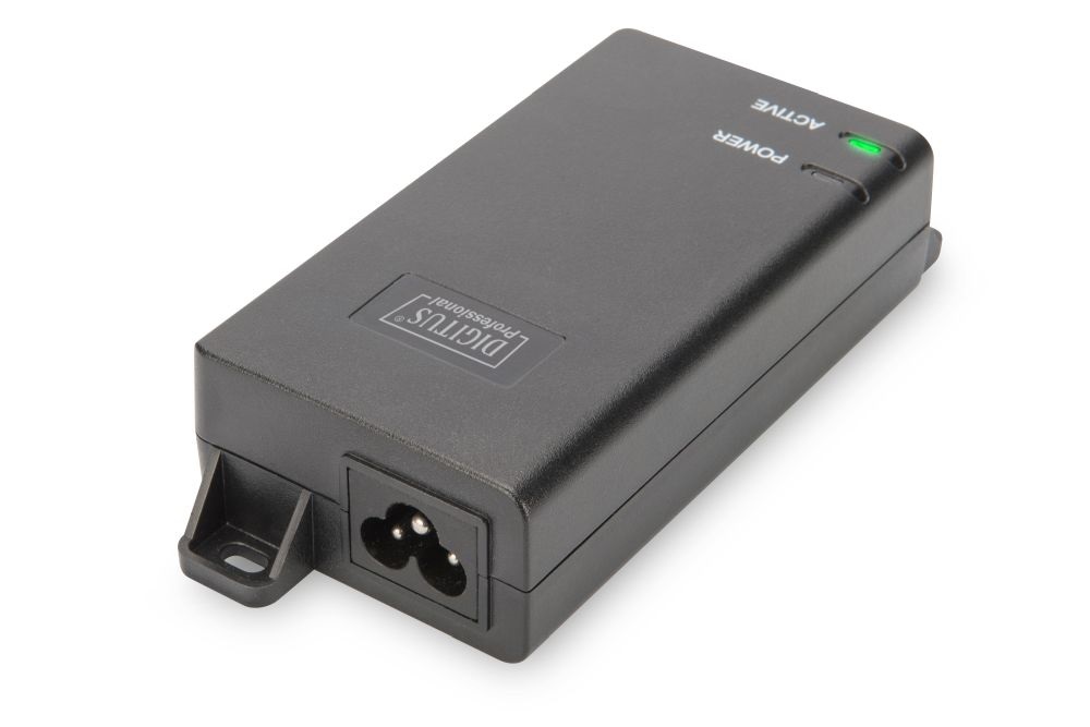 DIGITUS Gigabit Ethernet PoE 802.3at 30W tápfeladó