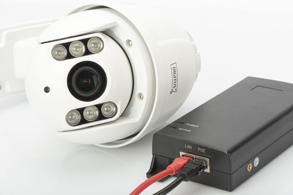 DIGITUS Gigabit Ethernet PoE+ 802.3af/at 60W tápfeladó