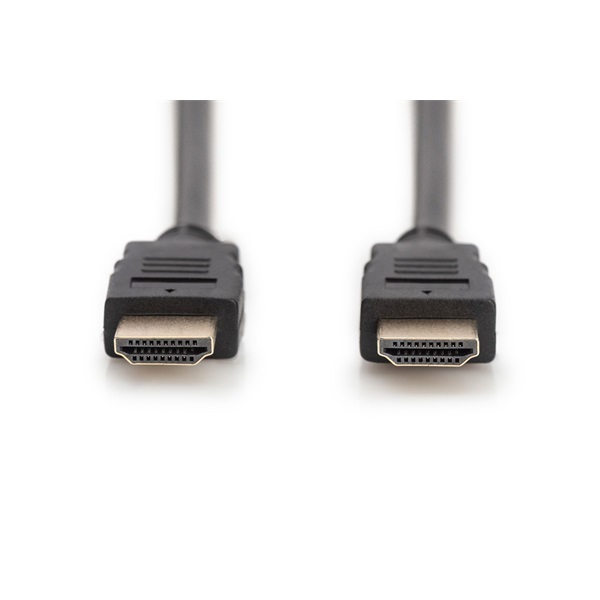 DIGITUS High Speed Premium UHD 4K 3D 60Hz 2.0 aranyozott Ethernet HDMI kábel 1m