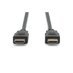 DIGITUS High Speed UHD 4K 3D 30Hz 2.0 aranyozott Ethernet HDMI kábel 2m