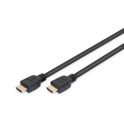 DIGITUS High Speed UHD 4K 3D 60Hz 2.0 aranyozott Ethernet HDMI kábel 2m 10db/csomag