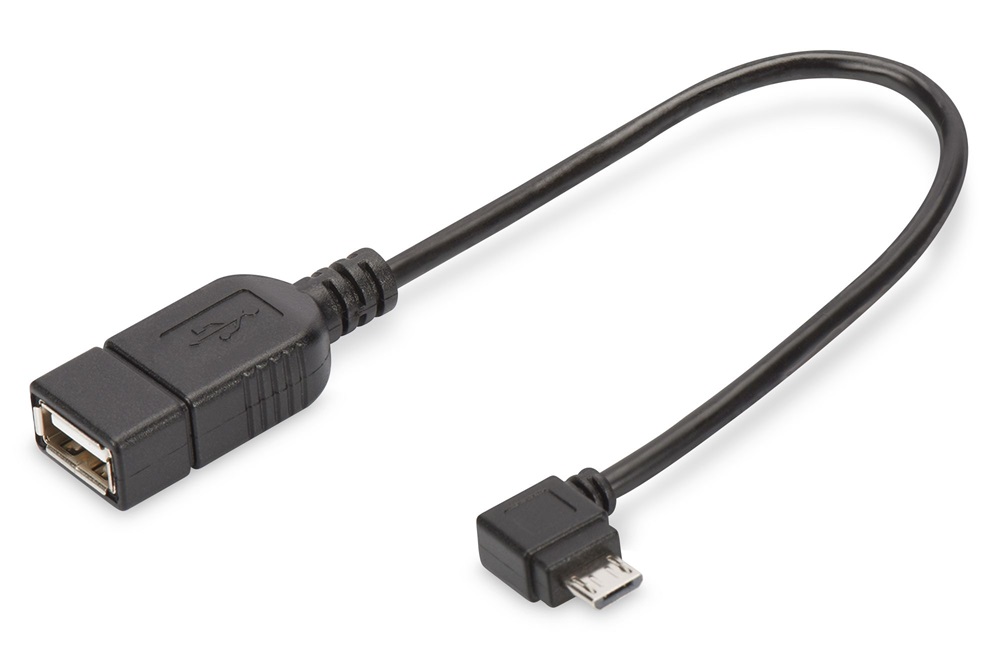 DIGITUS OTG 2.0 micro USB B - USB A anya Adapter