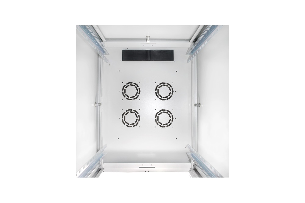 DIGITUS Rack Dynamic Basic 19" 42U 2040x600x800mm üvegajtós szürke álló rack szekrény