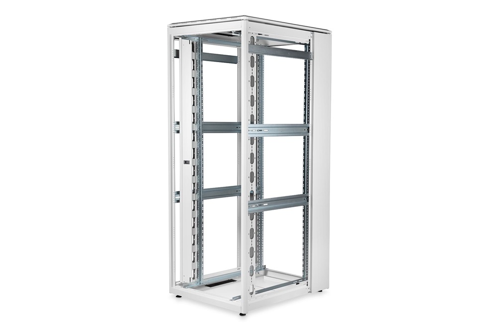 DIGITUS Rack Unique 19" 42U 2053x800x1000mm álló szürke nyitott rack szekrény