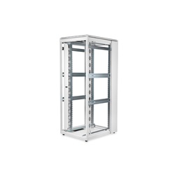 DIGITUS Rack Unique 19" 42U 2053x800x1000mm dupla első és hátsó perforált ajtós szürke álló rack szekrény