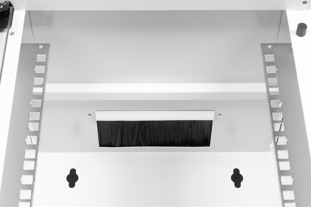 DIGITUS SOHO PRO 10" 12U 595x315x300mm üvegajtós szürke fali rack szekrény