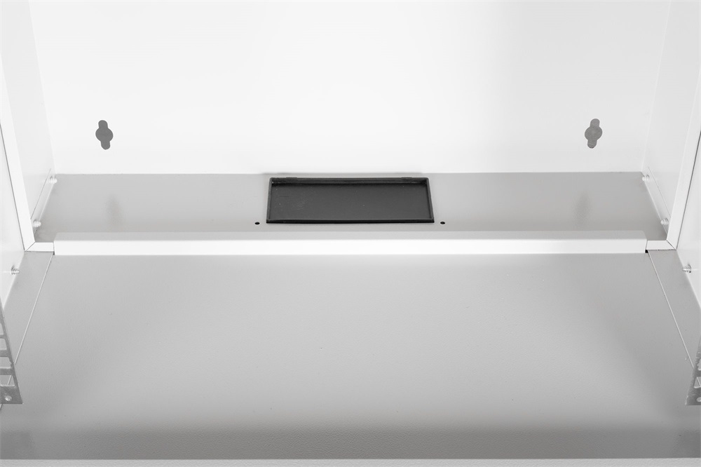 DIGITUS SOHO PRO 19" 7U 370x540x400mm üvegajtós szürke fali rack szekrény