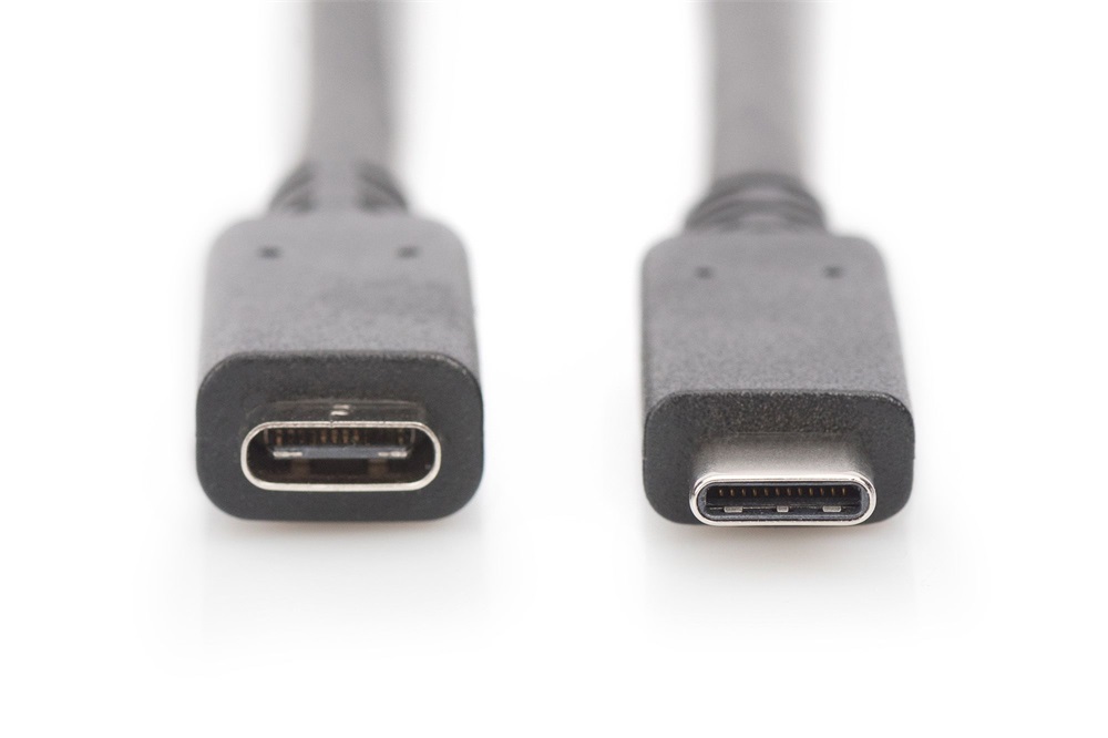 DIGITUS SuperSpeed UHD 4K 3.1 Gen2 USB Type-C hosszabbító kábel 0,7m