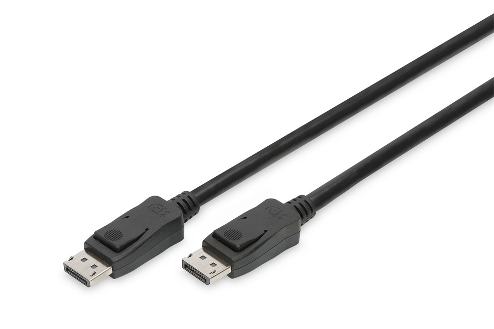 DIGITUS UHD 3D 4K 120Hz aranyozott 1.4 DisplayPort kábel 1m