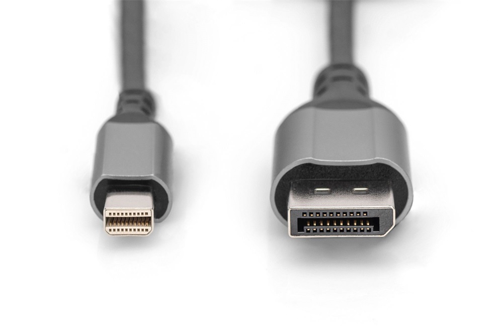 DIGITUS UHD 3D 8K 60 Hz 1.4 DisplayPort - mini DisplayPort kábel 2m