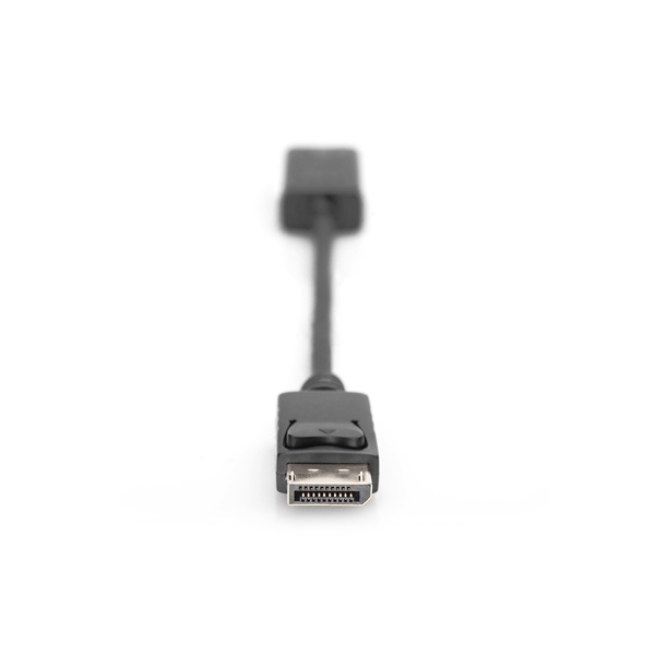 DIGITUS UHD 4K 30Hz Dual Mode aranyozott 1.2 DisplayPort - HDMI type A Adapter 0,2m