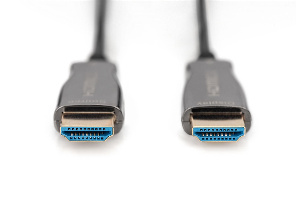 DIGITUS UHD 4K 3D 120Hz aranyozott 2.0b AOC optikai HDMI kábel 20m
