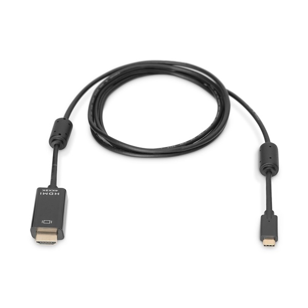 DIGITUS UHD 4K 60Hz aranyozott HDMI - USB type-C kábel 2m