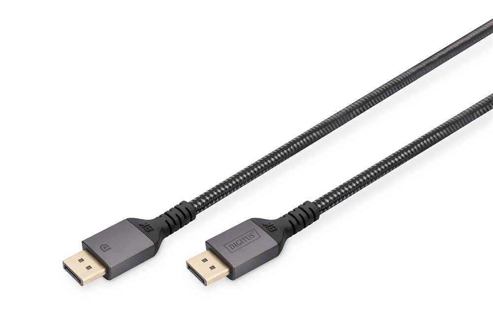 DIGITUS UHD 8K 120Hz aranyozott 1.4 DisplayPort kábel 3m