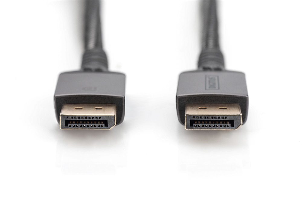 DIGITUS UHD 8K 120Hz aranyozott 1.4 DisplayPort kábel 3m