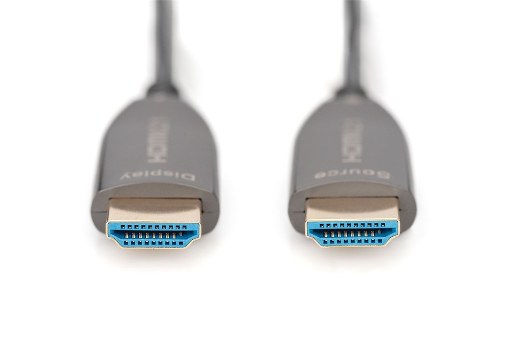 DIGITUS UHD 8K 60 Hz aranyozott 2.1 AOC optikai HDMI kábel 30m