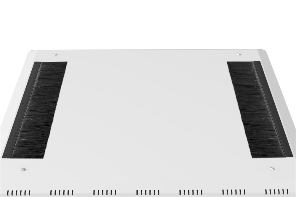 DIGITUS Varioflex-N 19" 42U 2022x800x1000mm üveg első ajtó és hátsó acél dupla ajtós szürke álló rack szekrény